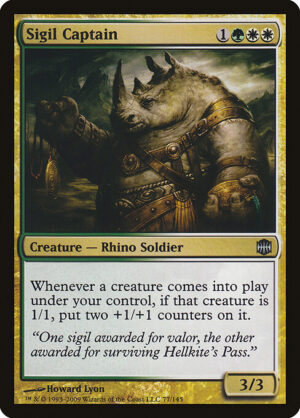 Sigil Captain<br /><span class="collector-number">Collector No. 77</span>